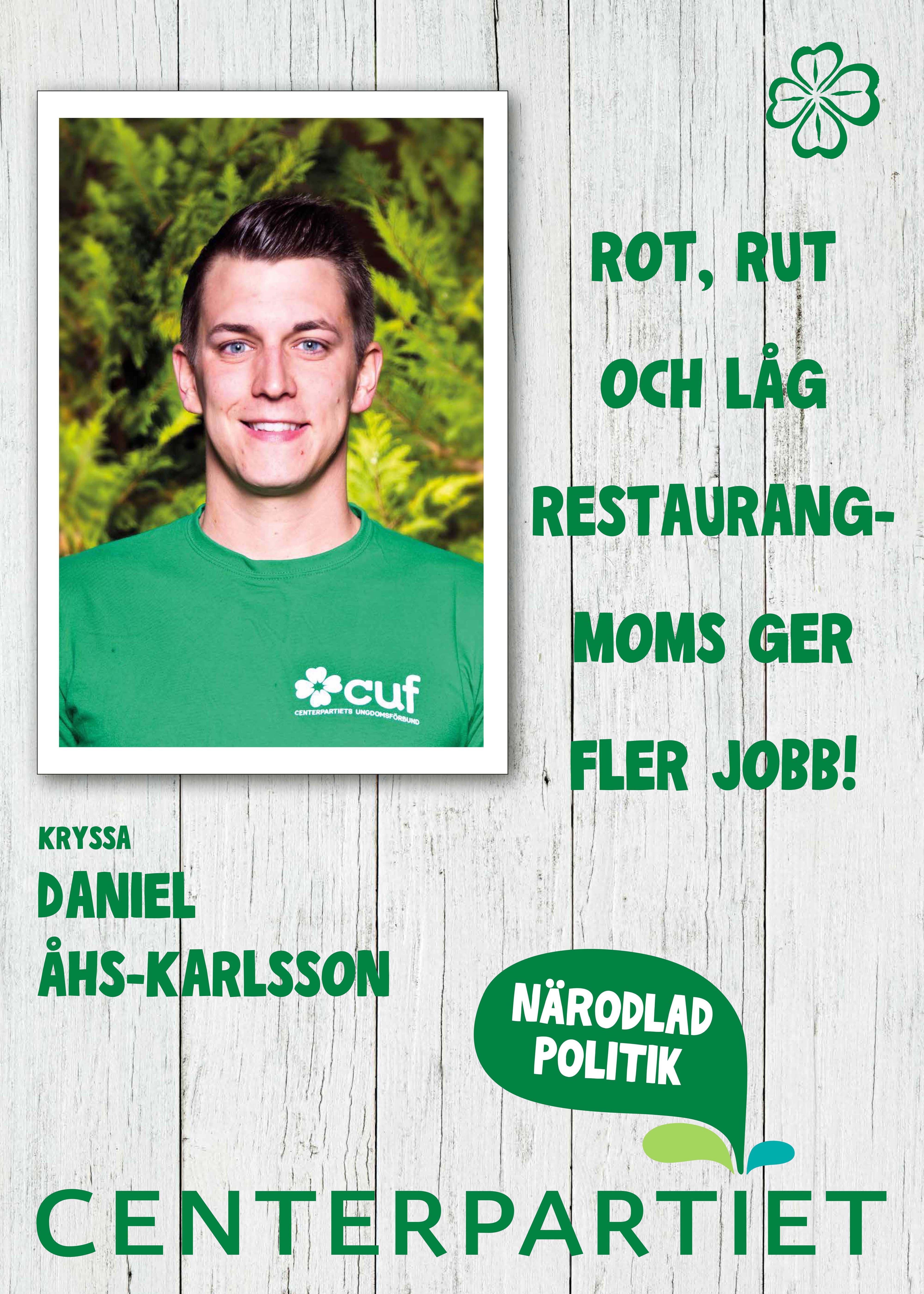 Affisch Daniel Åhs Karlsson